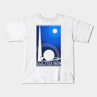 1939 World’s Fair night Kids T-Shirt